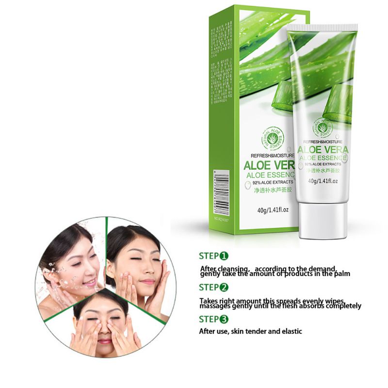 Pure Aloe Vera Gel Moisturizing Anti Acne Dispelling Scar Whitening Skin Care Ebay 3431